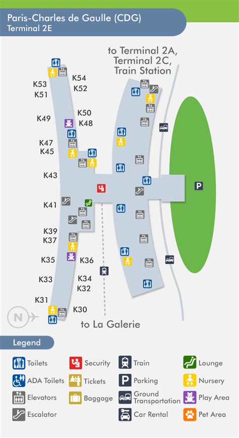 cdg terminal 2e gate map.